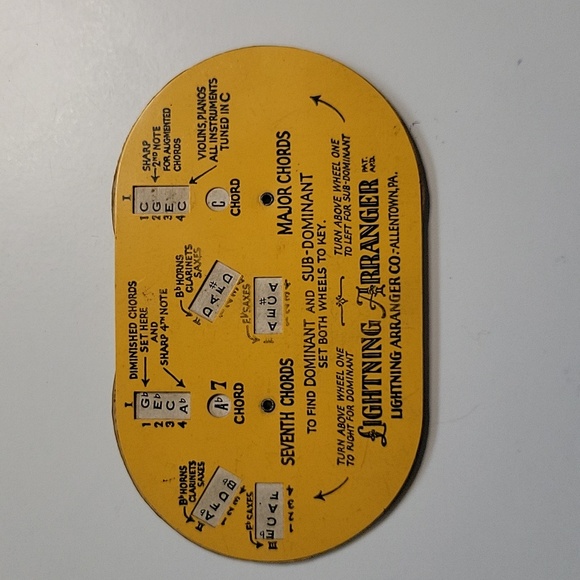 Lightning Arranger Vintage 1930s for arranging orchestrations transposing music - Picture 4 of 4